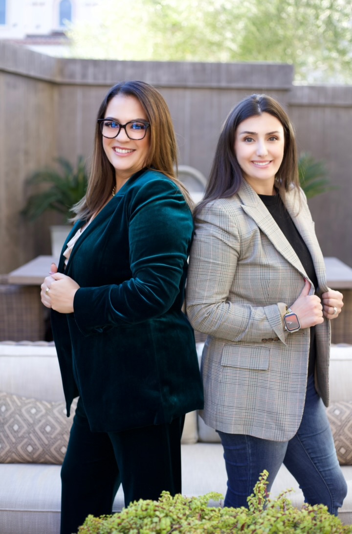 Briget Castaneda and Mona Ameri - Silver Shield Founders